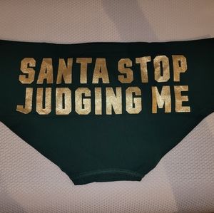 NWT PINK Victoria's Secret Green underwear